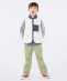 SHIPS KIDS:100�`130cm /�N���C�W�[�p�^�[�� �{�[�_�[ �����O�X���[�u T�V���c