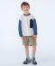 SHIPS KIDS:120�`130cm /�q�z�������rOcta(R) �����O�X���[�u �J�b�g�\�[