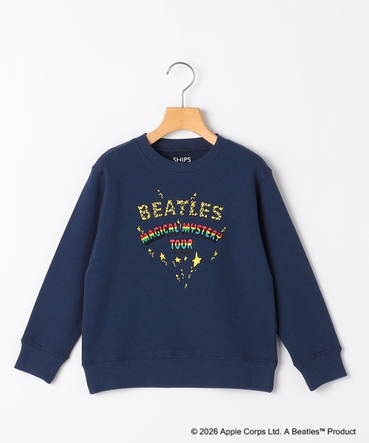 THE BEATLES ダークグリーン スウェットシャツ　リバプール 140～160cm /【THE BEATLES（ザ・ビートルズ）】スウェット｜ SHIPS