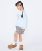 SHIPS KIDS:100�`130cm /�X�p���R�[���t�����[ �n�[�g �X�E�F�b�g