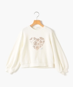 SHIPS KIDS:100�`130cm /�X�p���R�[���t�����[ �n�[�g �X�E�F�b�g