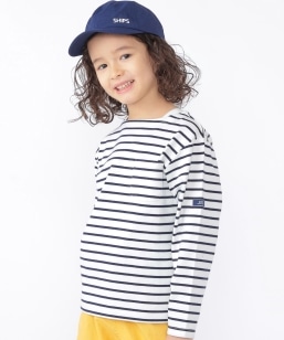 SHIPS KIDS:100�`130cm /�{�[�_�[ �����O�X���[�uT�V���c
