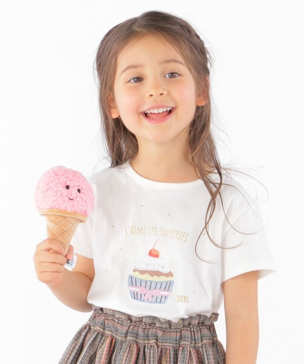 SHIPS KIDS:デザート モチーフ TEE(100～130cm): Tシャツ/カットソー 