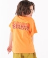 【SHIPS KIDS別注】RUSSELL ATHLETIC:モーション ロゴ TEE(100〜160cm) オレンジ