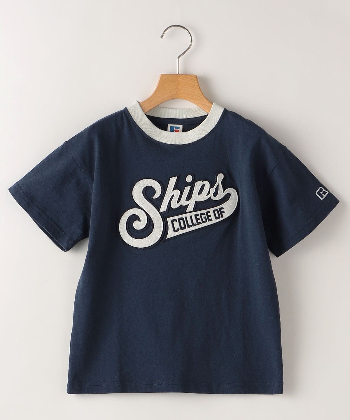 SHIPS KIDS別注】RUSSELL ATHLETIC:100～160cm / TEE: Tシャツ 