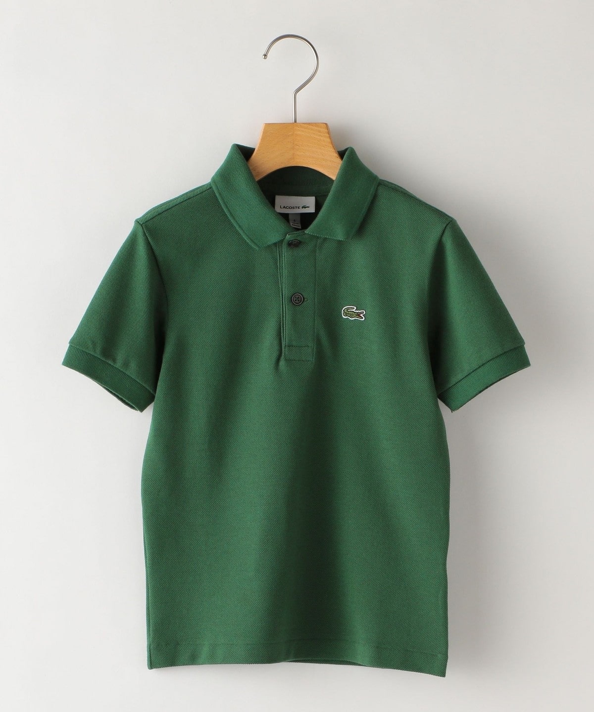 LACOSTE:ポロシャツ(100〜130cm) グリーン