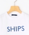 SHIPS KIDS:＜ファミリーおそろい＞SHIPS ロゴ TEE(100〜160cm)
