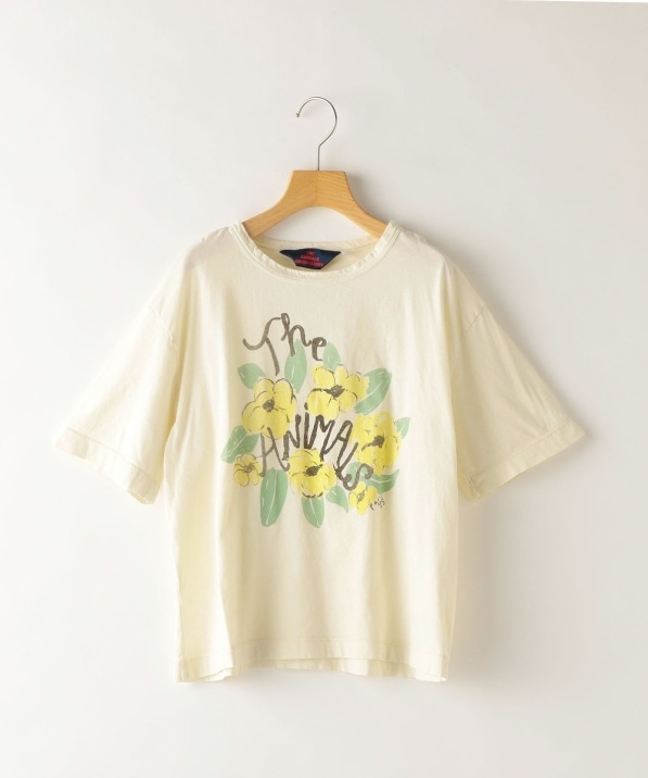 The Animals Observatory:White Flowers Rooster Oversize T-shirt(110～120cm):  Tシャツ/カットソー SHIPS 公式サイト｜株式会社シップス