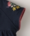 SHIPS KIDS:フラワー 刺繍 TEE(100〜130cm)