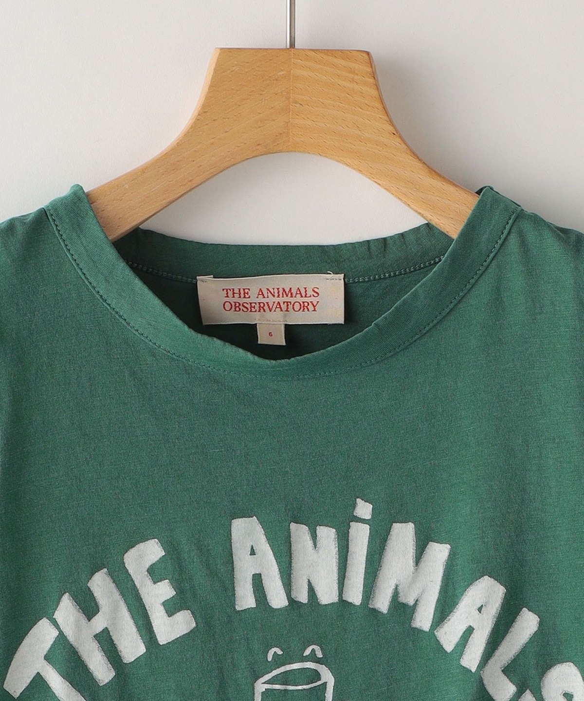 The Animals Observatory:Rooster/Hippo T-Shirt(100～130cm): Tシャツ