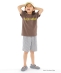 【SHIPS KIDS別注】THE DAY ON THE BEACH:ガーリック シュリンプ TEE(100〜150cm)