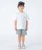 SHIPS KIDS:100〜130cm / ワンポイント 刺繍 ポケット TEE
