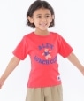 *【SHIPS KIDS別注】RUSSELL ATHLETIC:プリントTEE(100〜150cm) レッド