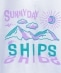 SHIPS KIDS:110〜150cm / ＜吸水速乾・UVカット＞アスレチック UV プリント TEE