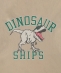 SHIPS KIDS:145cm / 恐竜 UV プリント 半袖 TEE