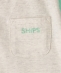 SHIPS KIDS:80〜90cm / クレイジーパターン ポケット TEE