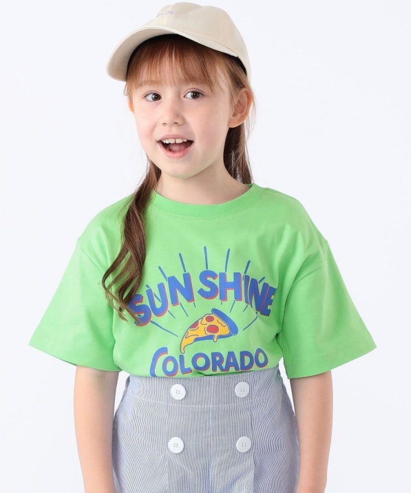 SHIPS KIDS:100�`130cm /�q�ڐG�⊴/�z�������r�s�U ���`�[�t ���� TEE