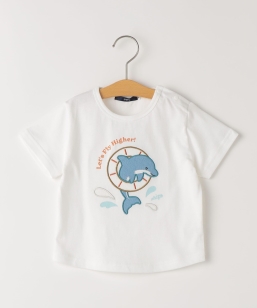 SHIPS KIDS:80�`90cm / �C���J ���`�[�t �x�r�[ T�V���c