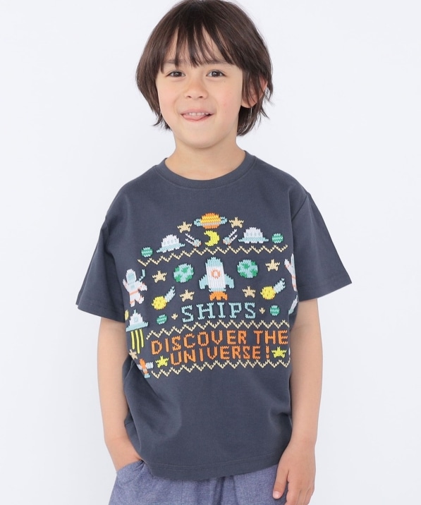 SHIPS KIDS:100�`130cm / �X�y�[�X �h�J T�V���c