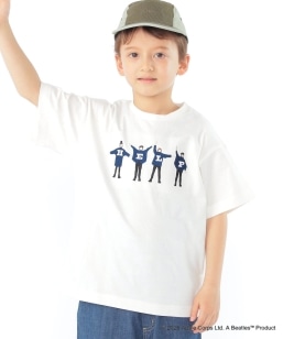 SHIPS KIDS:100�`130cm /�yTHE BEATLES�i�U�E�r�[�g���Y�j�z���� T�V���c