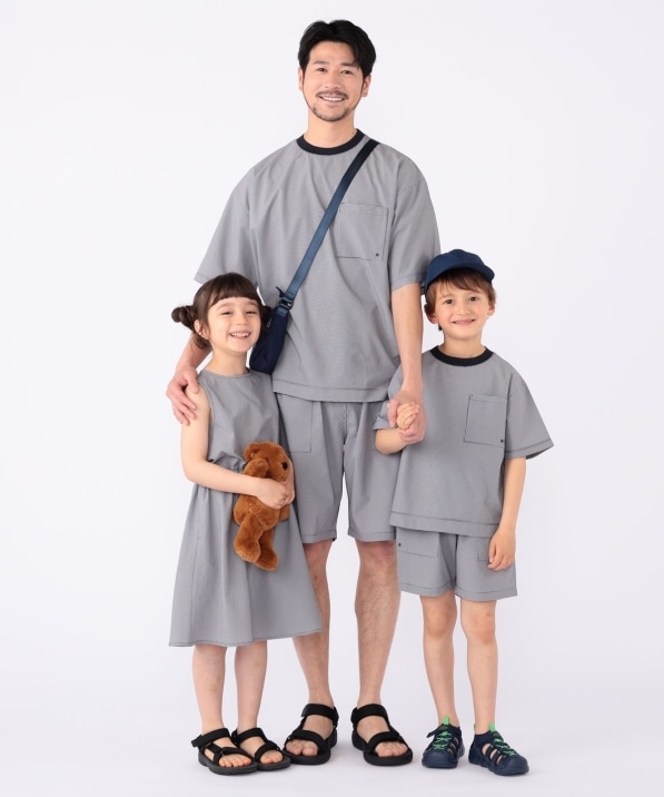 SHIPS KIDS別注】ARCH&LINE: 〈家族おそろい/MENS〉SOLOTEX(R) Tシャツ