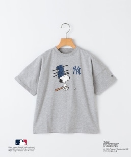 SHIPS KIDS:85�`95cm/ PEANUTS×MLB �v�����g T�V���c