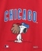 SHIPS KIDS:100�`125cm / PEANUTS×MLB �v�����g T�V���c