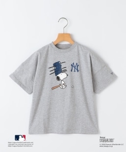 SHIPS KIDS:100�`125cm / PEANUTS×MLB �v�����g T�V���c