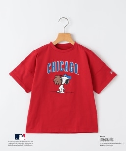 SHIPS KIDS:100�`125cm / PEANUTS×MLB �v�����g T�V���c