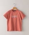 SHIPS KIDS:80〜90cm / SHIPS ロゴ TEE ピンク