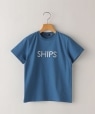 SHIPS KIDS:80〜90cm / SHIPS ロゴ TEE ブルー