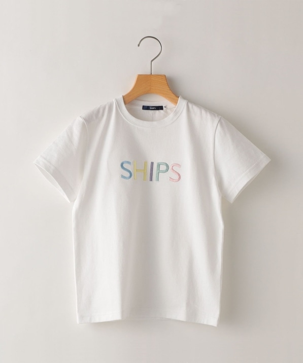 SHIPS KIDS:80～90cm / SHIPS ロゴ TEE: Tシャツ/カットソー SHIPS