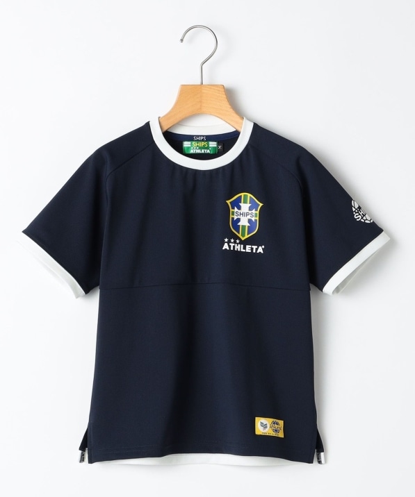 ATHLETA パネルデザイン Tシャツ ショートパンツ 4点セット SHIPS KIDS別注】ATHLETA:〈UVカット〉130～170cm /メッシュ Tシャツ