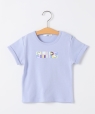 SHIPS KIDS:80�`90cm /�u���b�N�t�H���g ���S T�V���c ���C�g�u���[