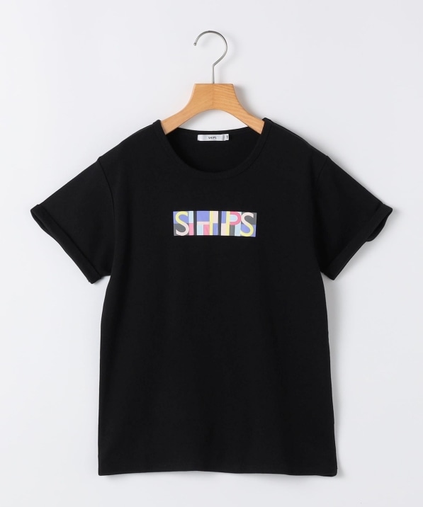 SHIPS KIDS:140～150cm /ブロックフォント ロゴ Tシャツ｜ SHIPS 公式