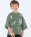SHIPS KIDS:100�`130cm /�qUV�J�b�g/�ڐG�⊴�r���b�y���v�����g T�V���c