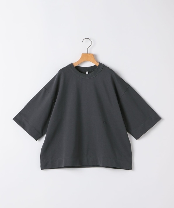 MOUN TEN.:160cm / オーガニック コットン ノーカラー シャツ MOUN TEN.:160cm / ワイド ショート Tシャツ｜ SHIPS 公式サイト