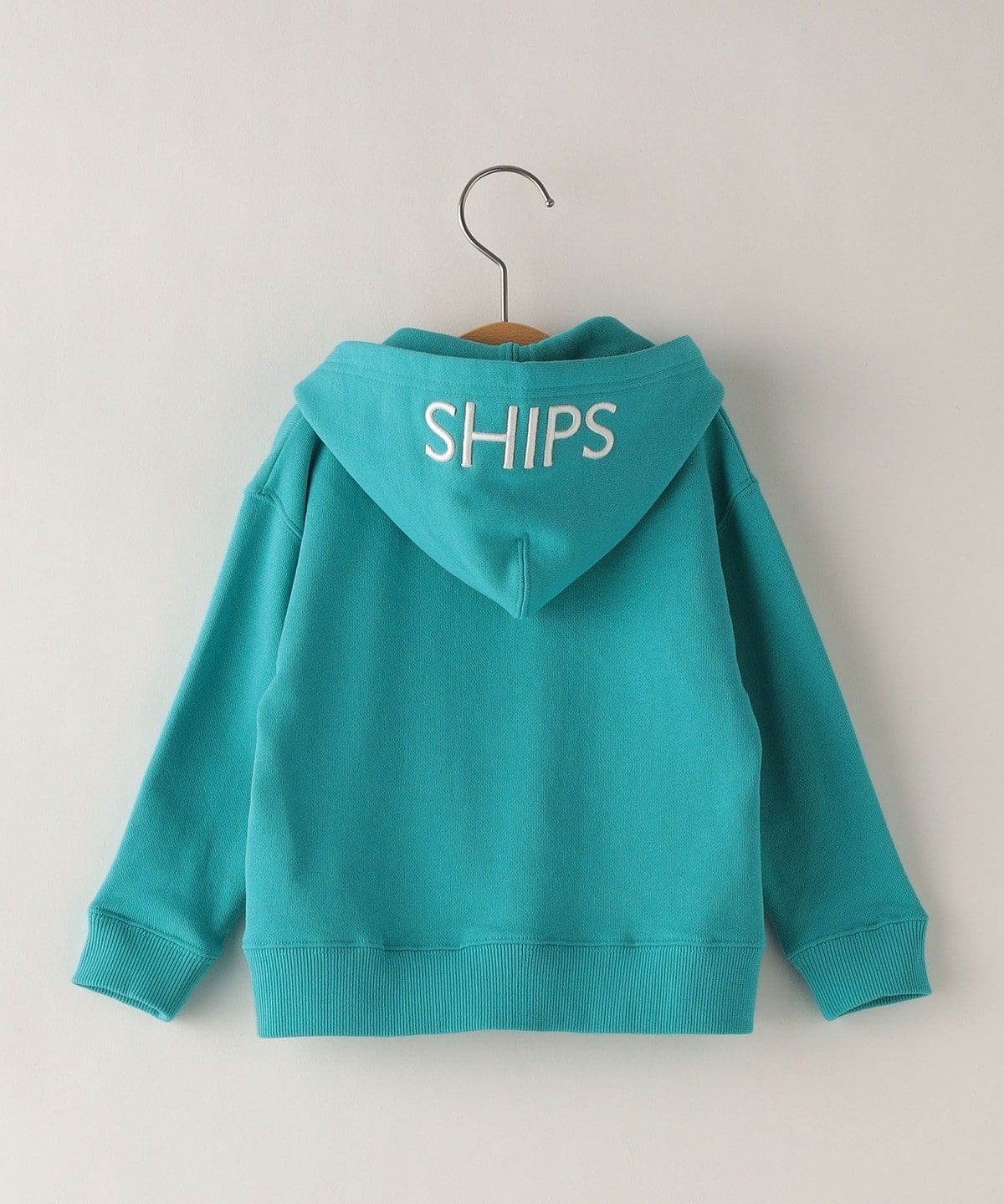 SHIPS KIDS:80～90cm / ロゴ フード ジップ パーカー: トップス SHIPS