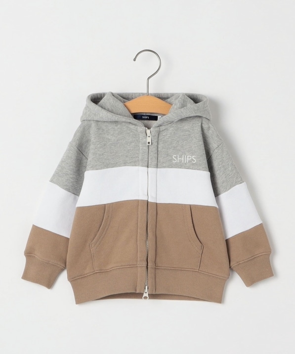 SHIPS KIDS:80�`90cm / ���S �t�[�h �W�b�v �p�[�J