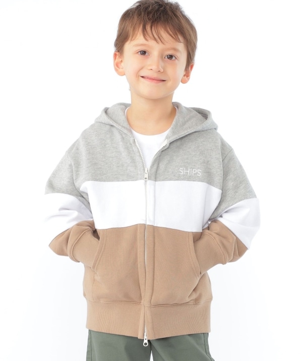 SHIPS KIDS:100�`130cm / ���S �t�[�h �W�b�v �p�[�J