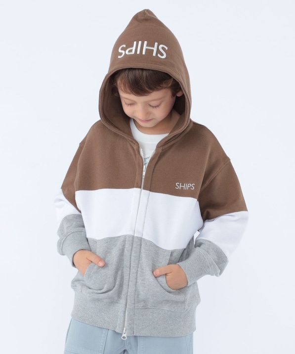SHIPS KIDS:100�`130cm / ���S �t�[�h �W�b�v �p�[�J
