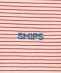 SHIPS KIDS:半袖 ロゴ ロンパース