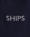 SHIPS KIDS:接結 ロゴ 長袖 ロンパース
