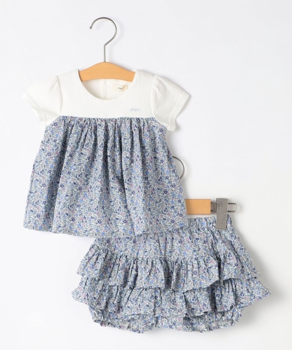 SHIPS KIDS:70�`80cm / �t�����[ �Z�b�g �����p�[�X