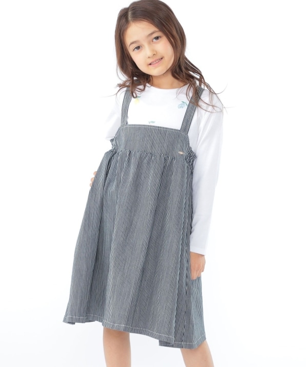 SHIPS KIDS:100�`130cm/���C�g�f�j�� �W�����p�[�X�J�[�g