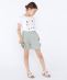SHIPS KIDS:100�`130cm / �q�ڐG�⊴�r�h���C�^�b�` �t���� �V���[�g �p���c