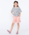 SHIPS KIDS:100�`130cm / �q�ڐG�⊴�r�h���C�^�b�` �t���� �V���[�g �p���c