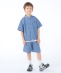 SHIPS KIDS:100�`130cm /�q�ڐG�⊴�r�h���C���b�V�� �f�j�� �p���c