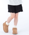 SHIPS KIDS:100�`130cm/�j�b�g ���[�X �V���[�g�p���c �u���b�N