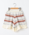 SHIPS KIDS:140�`150cm/�j�b�g ���[�X �V���[�g�p���c �X�g�[��